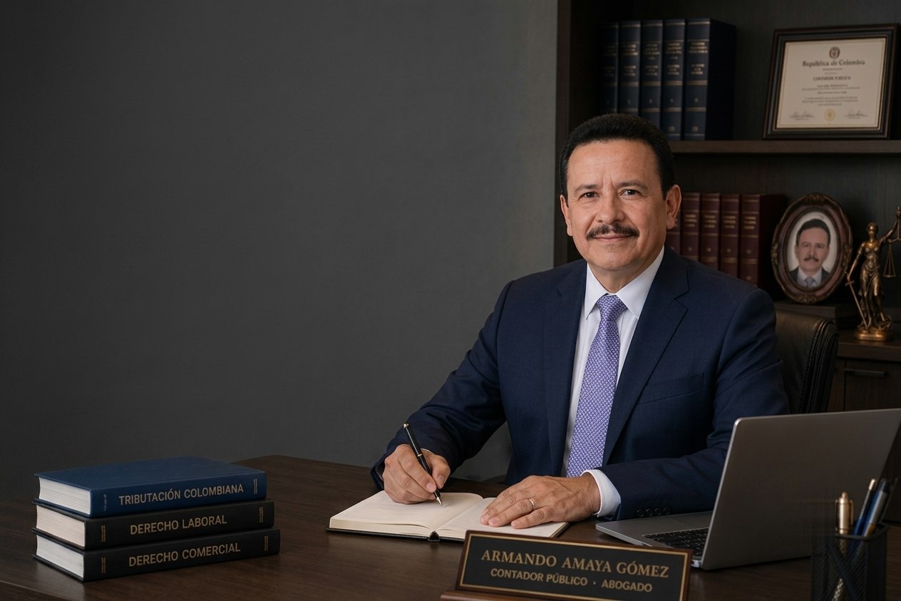 Armando Amaya Gómez — Contador y Abogado